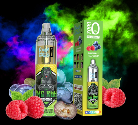 RandM Tornado 7000 Blueberry Raspberry